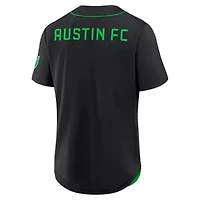 MLS Fanatics Austin FC Injury Time Baseball Jersey