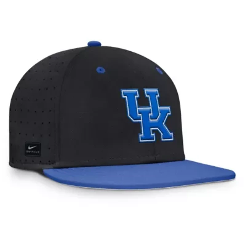 NCAA Nike Kentucky Wildcats On-Field Dugout True Performance Fitted Hat