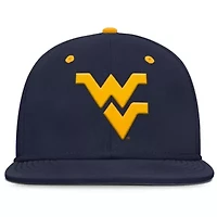 NCAA Nike West Virginia Mountaineers On-Field Dugout True Performance Fitted Hat