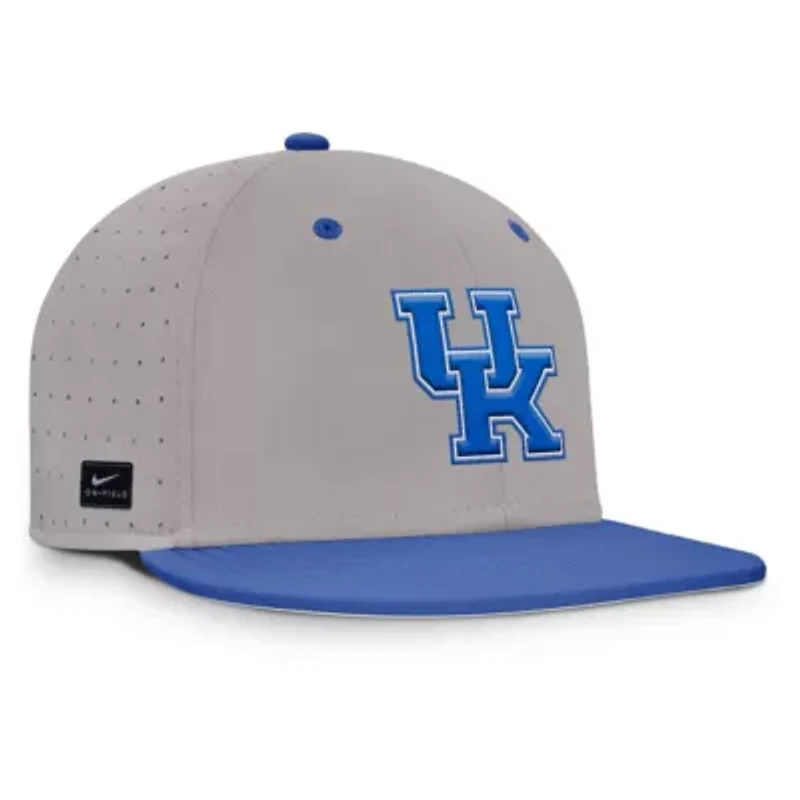NCAA Nike Kentucky Wildcats On-Field Dugout True Performance Fitted Hat