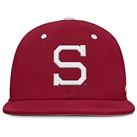 Stanford Cardinal NCAA Nike On-Field Dugout True Performance Fitted Hat