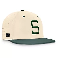 NCAA Nike Michigan State Spartans On-Field Dugout True Performance Fitted Hat
