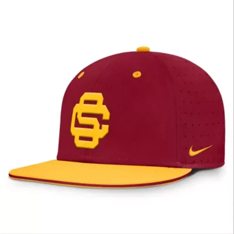 NCAA Nike USC Trojans On-Field Dugout True Performance Fitted Hat