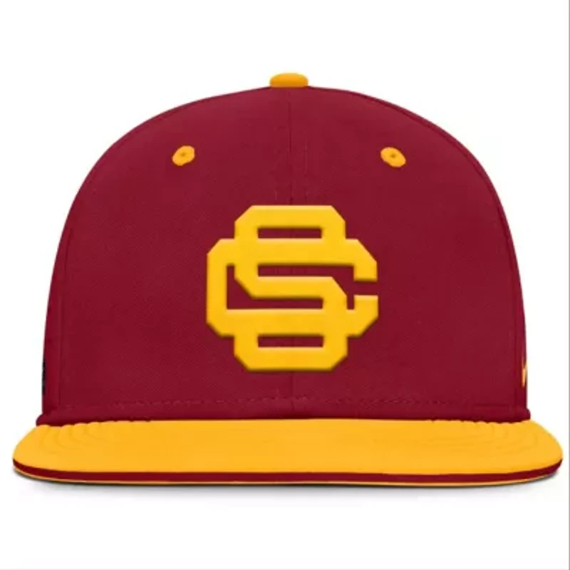 NCAA Nike USC Trojans On-Field Dugout True Performance Fitted Hat