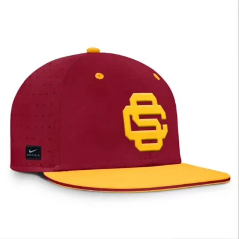 NCAA Nike USC Trojans On-Field Dugout True Performance Fitted Hat