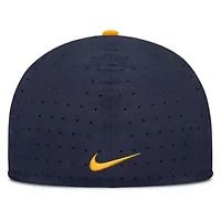 NCAA Nike West Virginia Mountaineers On-Field Dugout True Performance Fitted Hat