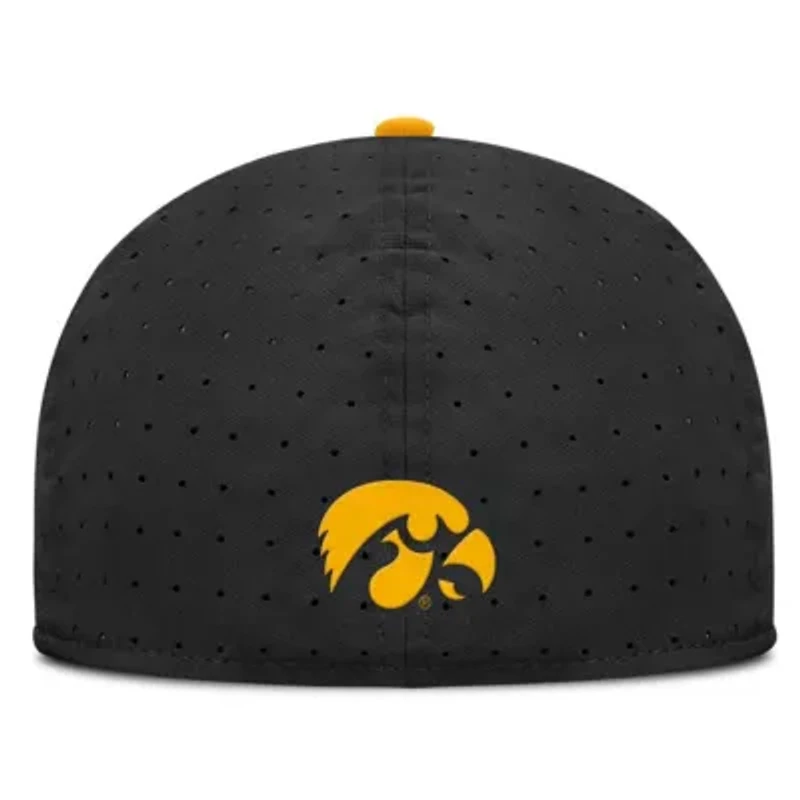 NCAA Nike Iowa Hawkeyes On-Field Dugout True Performance Fitted Hat