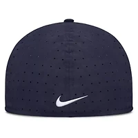 NCAA Nike White/Navy Arizona Wildcats On-Field Dugout True Performance Fitted Hat