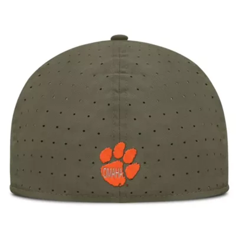 NCAA Nike Clemson Tigers Dugout True Dri-FIT Fitted Hat