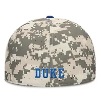 Duke Blue Devils NCAA Nike Digital 2025 Dugout True Performance Fitted Hat