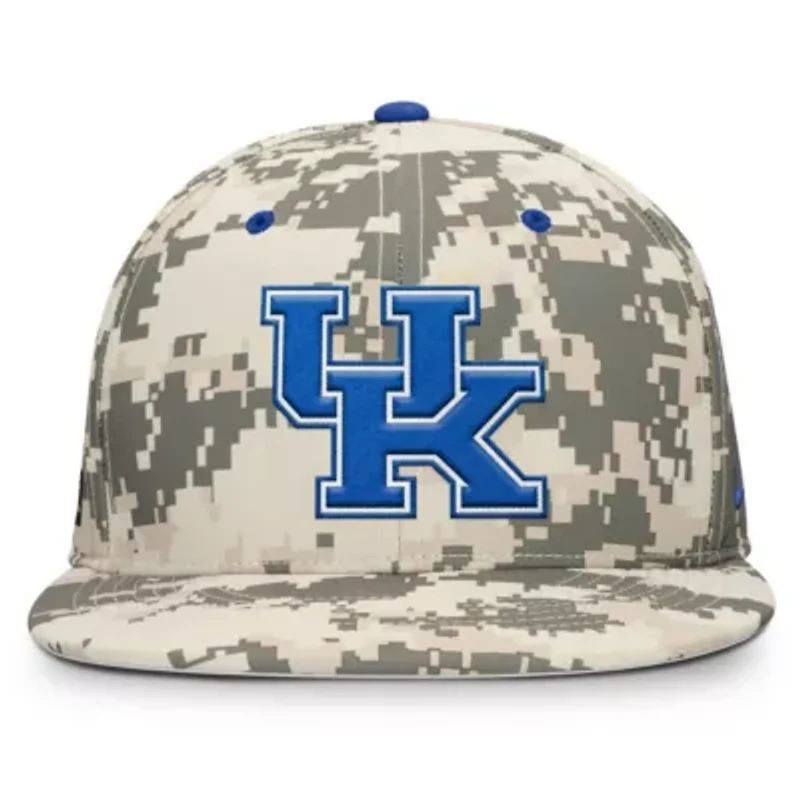 NCAA Nike Digital Kentucky Wildcats 2025 Dugout True Performance Fitted Hat