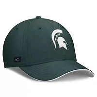 NCAA Nike Michigan State Spartans 2025 Dugout Coaches Rise Swoosh Performance Flex Hat