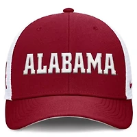 Alabama Crimson Tide NCAA Nike Alabama Tide 2025 Dugout Coaches Rise Performance Trucker Adjustable Hat