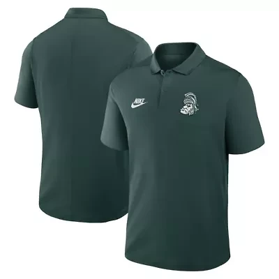 NCAA Nike Michigan State Spartans Primetime Victory Legacy Vault Logo Performance Polo