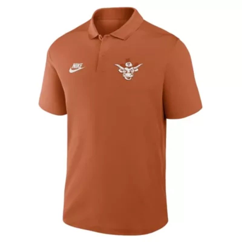 NCAA Nike Texas Longhorns Primetime Victory Legacy Vault Logo Performance Polo