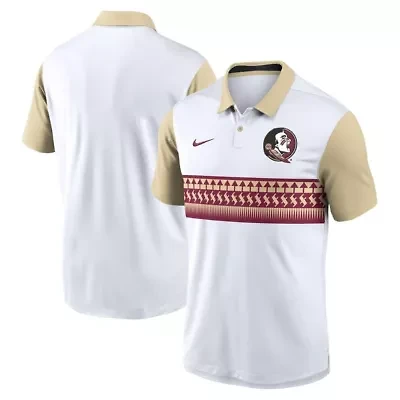 NCAA Nike Florida State Seminoles Campus Pattern Vapor Dri-FIT Polo