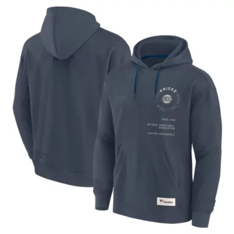 NBA Fanatics New York Knicks Future Ground Info Elements Premium Pullover Hoodie
