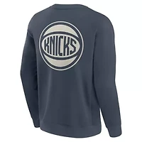 NBA Fanatics New York Knicks Elements Future Ground Lettering Pullover Sweatshirt