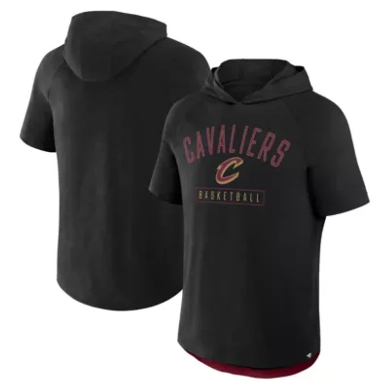 NBA Fanatics Cleveland Cavaliers Pass Legend Raglan Hoodie T-Shirt