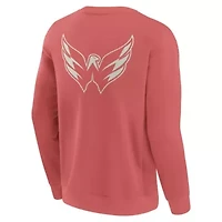 NHL Fanatics Washington Capitals Elements Future Ground Lettering Pullover Sweatshirt