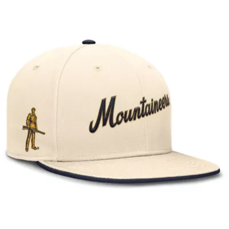 NCAA Nike West Virginia Mountaineers Primetime True Performance Fitted Hat