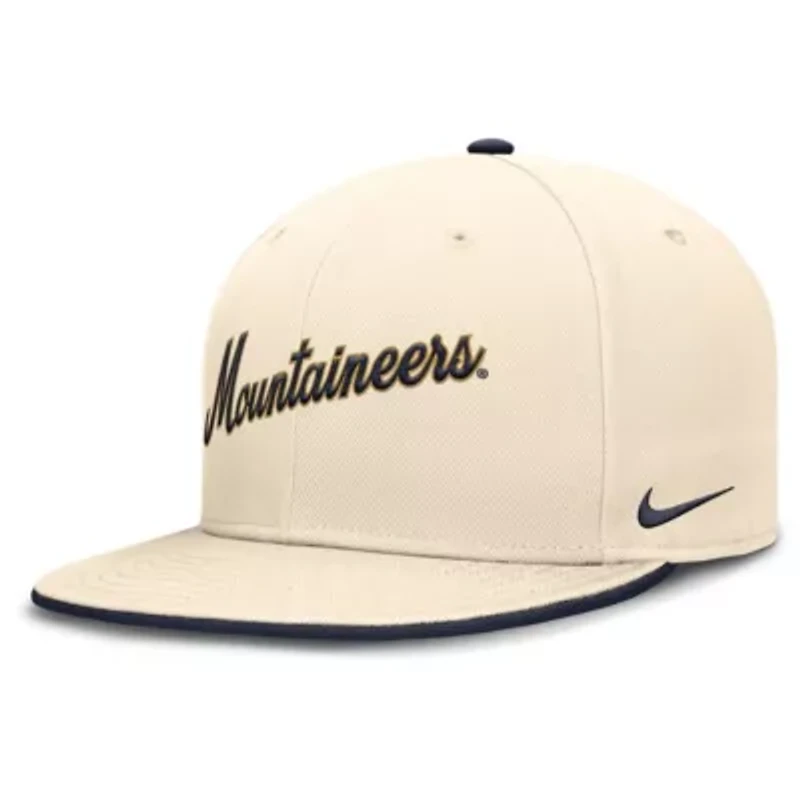 NCAA Nike West Virginia Mountaineers Primetime True Performance Fitted Hat