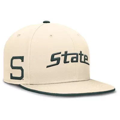 NCAA Nike Michigan State Spartans Primetime True Performance Fitted Hat