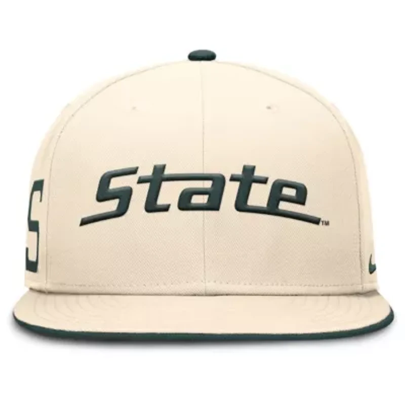 NCAA Nike Michigan State Spartans Primetime True Performance Fitted Hat