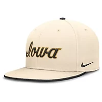 NCAA Nike Iowa Hawkeyes Primetime True Performance Fitted Hat