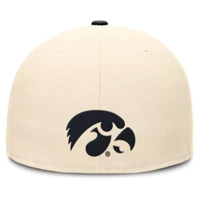 NCAA Nike Iowa Hawkeyes Primetime True Performance Fitted Hat