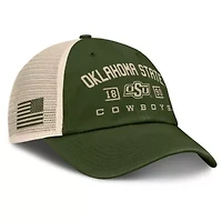 NCAA Fanatics Oklahoma State Cowboys OHT Military Appreciation Frontier Trucker Adjustable Hat