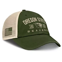 NCAA Fanatics Oregon State Beavers OHT Military Appreciation Frontier Trucker Adjustable Hat