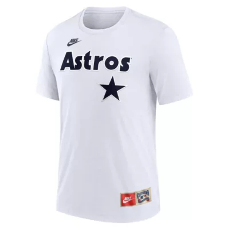MLB Nike Nolan Ryan Houston Astros Cooperstown Collection Name & Number Tri-Blend T-Shirt