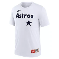 MLB Nike Nolan Ryan Houston Astros Cooperstown Collection Name & Number Tri-Blend T-Shirt