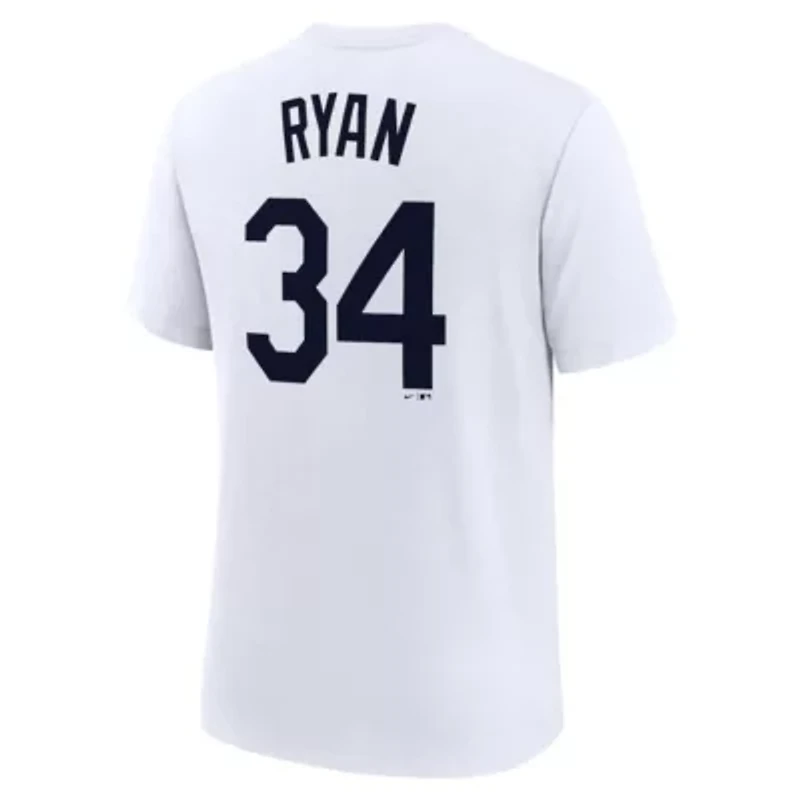MLB Nike Nolan Ryan Houston Astros Cooperstown Collection Name & Number Tri-Blend T-Shirt