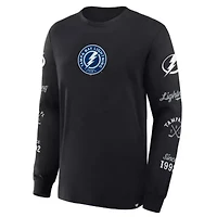 NHL Fanatics Tampa Bay Lightning Boxed Legacy Long Sleeve T-Shirt