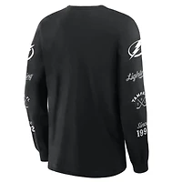 NHL Fanatics Tampa Bay Lightning Boxed Legacy Long Sleeve T-Shirt