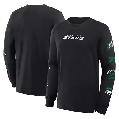 NHL Fanatics Dallas Stars Boxed Legacy Long Sleeve T-Shirt
