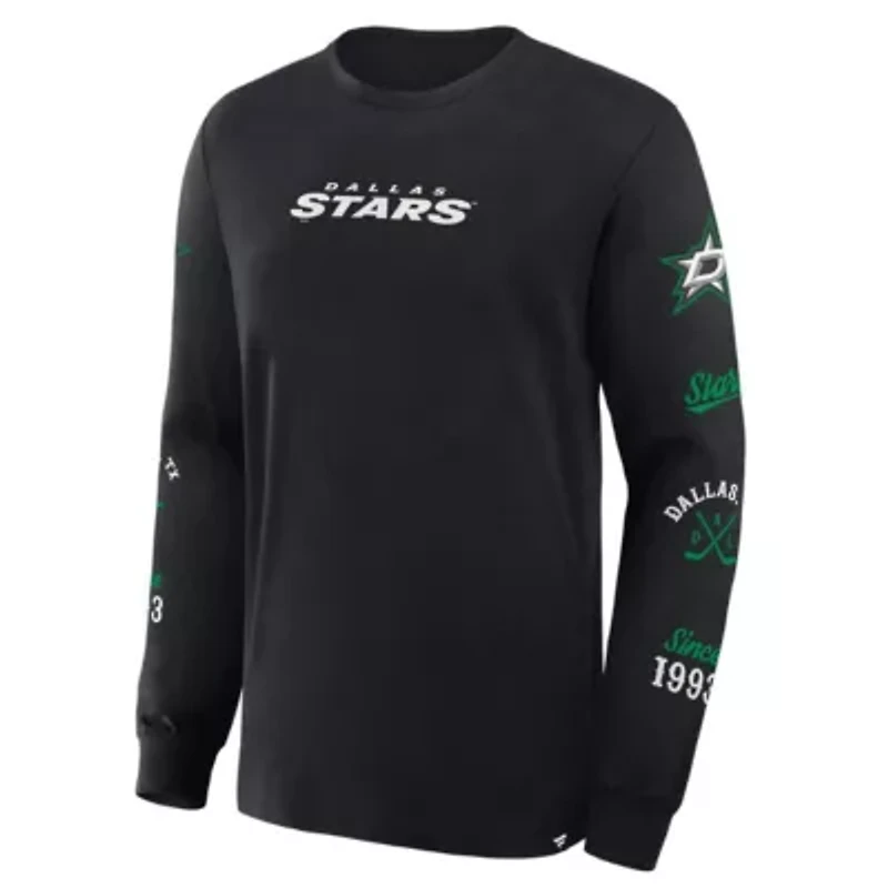 NHL Fanatics Dallas Stars Boxed Legacy Long Sleeve T-Shirt