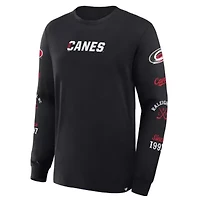NHL Fanatics Carolina Hurricanes Boxed Legacy Long Sleeve T-Shirt