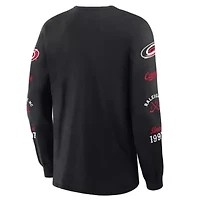 NHL Fanatics Carolina Hurricanes Boxed Legacy Long Sleeve T-Shirt