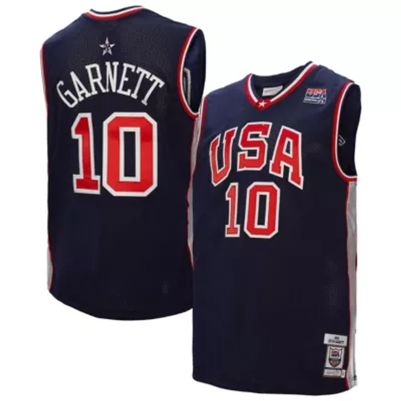World Basketball Kevin Garnett USA 2000 Authentic Jersey