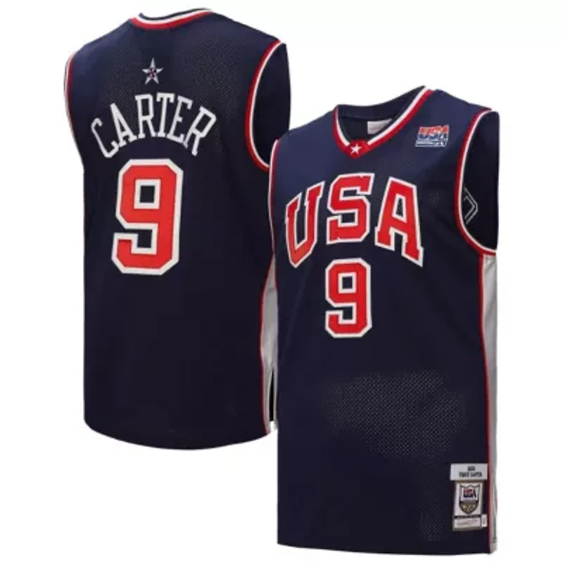 World Basketball Vince Carter USA 2000 Authentic Jersey