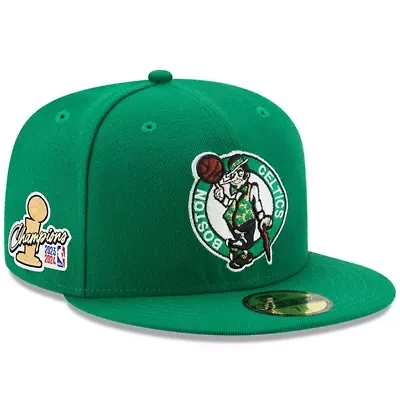 NBA Kelly / Boston Celtics 2024 Finals s Side Patch 59FIFTY Fitted Hat
