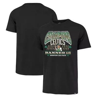 NBA Boston Celtics 18-Time Finals s Banner Franklin T-Shirt