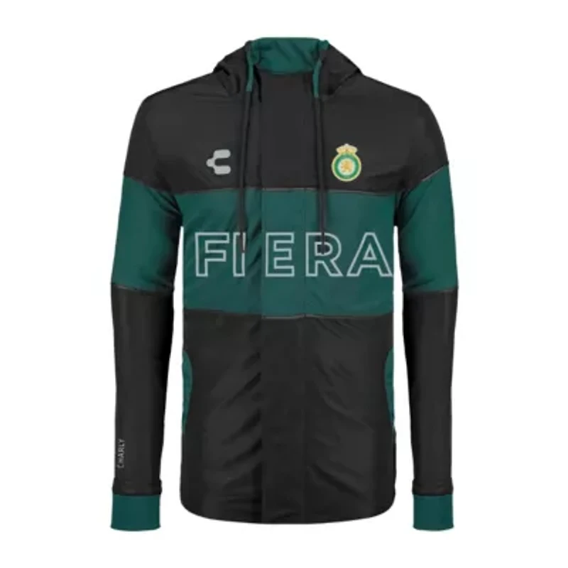 Liga MX Club Leon 2024/25 Outdoor Full-Zip Hoodie Jacket