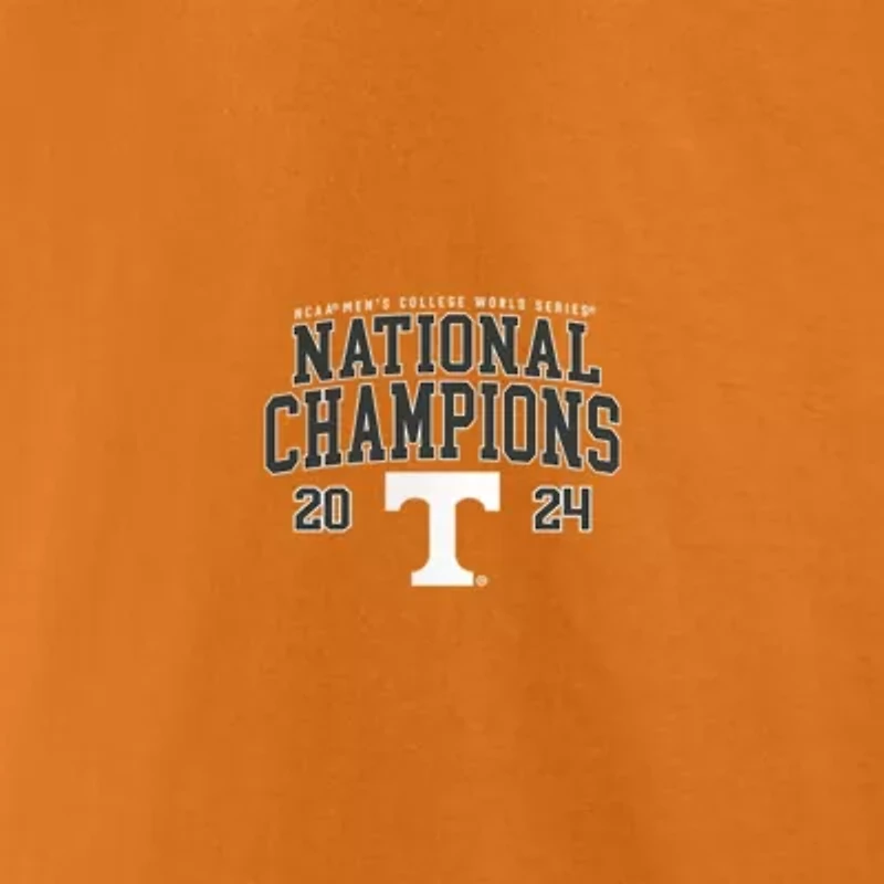 NCAA Fanatics Tennessee Volunteers 2024 Baseball World Series s Schedule T-Shirt