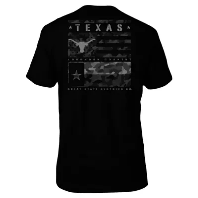 NCAA Texas Longhorns Flag Panel T-Shirt