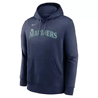 MLB Nike Julio Rodríguez Seattle Mariners Player Name & Number Club Fleece Pullover Hoodie