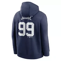 MLB Nike Aaron Judge New York Yankees Player Name & Number Club Pullover Hoodie